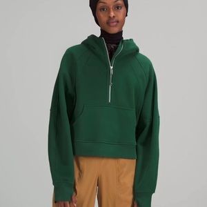 Lululemon Half Zip Scuba NWOT rare color!